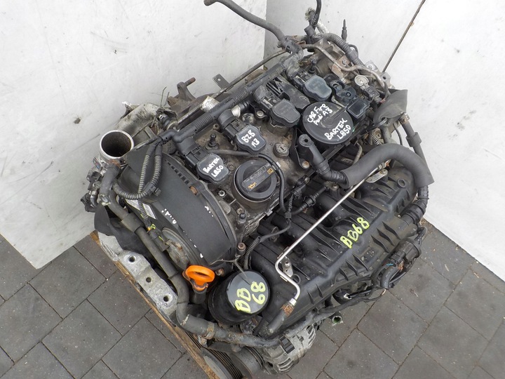 фото №13, Audi a3 8p 08r 1.8 tfsi 160km двигатель bzb комплектный