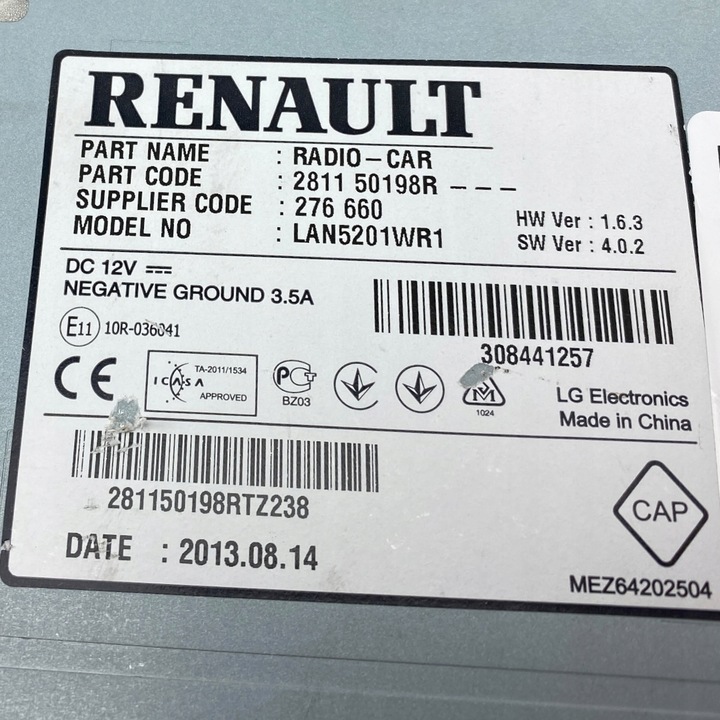 фото №14, Навігація медіа nav medianav renault 281150198r