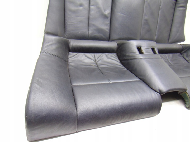 фото №15, Сидіння водія пасажира комплект зад чорна шкіра bmw e63