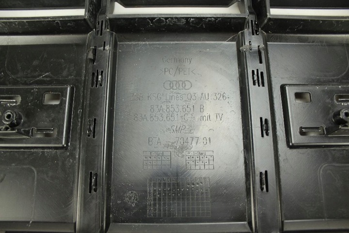 фото №14, Решітка решітка радіатора audi q3 ii чорний 2018- 83a853651b