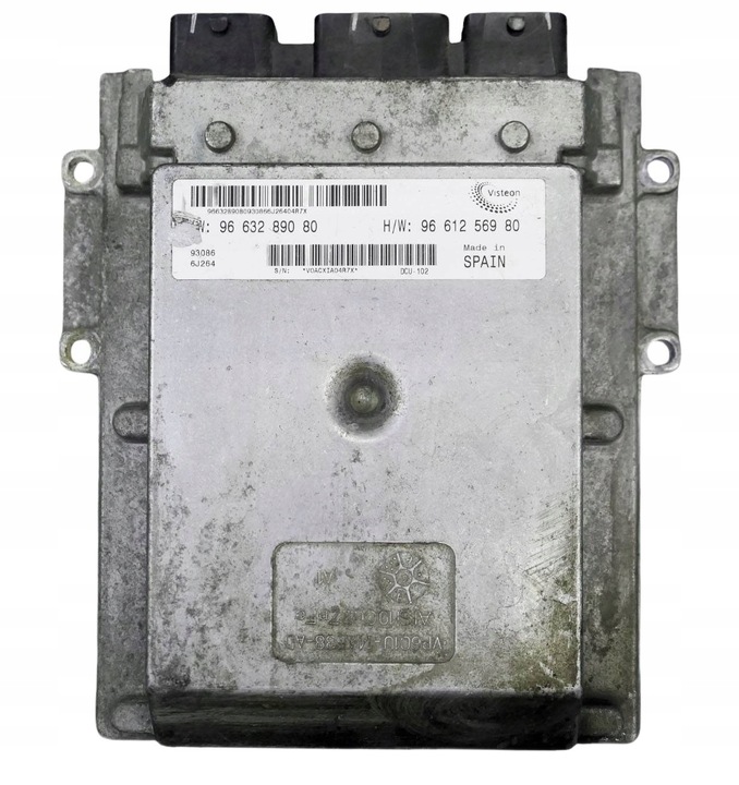 фото №1, Блок управления jumper boxer 9663289080 9661256980 visteon программирование