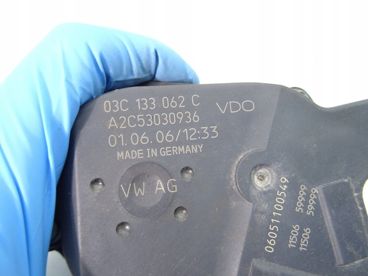 фото №4, Skoda fabia дросельна заслінка 03c133062c