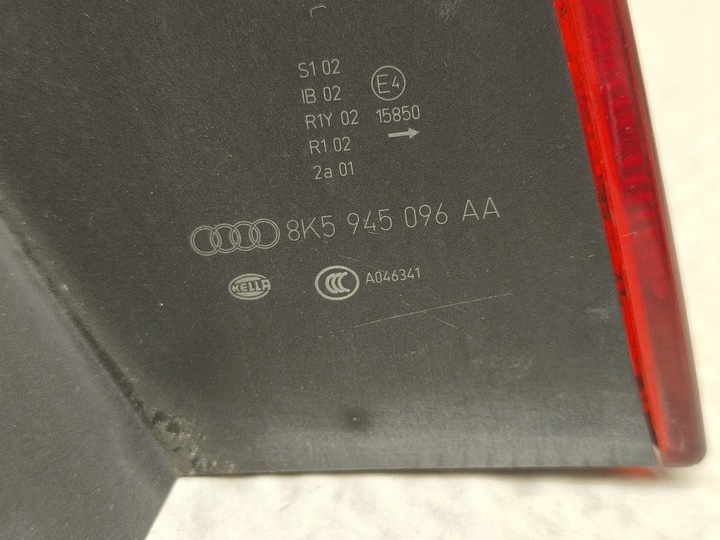 фото №9, Audi a4 b8 sedan рестайлинг лампа правая задняя w крыло правые зад 8k5945096aa