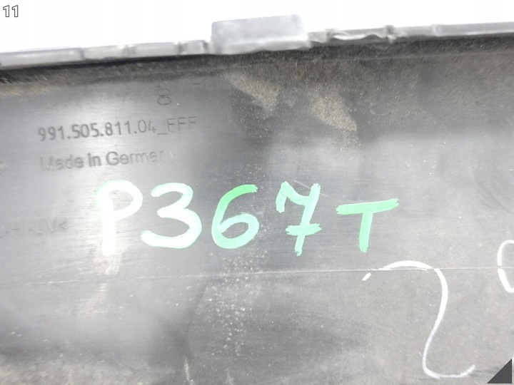 фото №12, Porsche 911 991 рестайлинг 17-19 диффузор накладка w бампер pod выхлоп спортивный