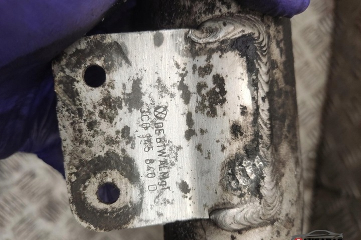 фото №1, Труба интеркулер vw passat вариант b6 3c5 3c0145840d 2.0l дизель 2007