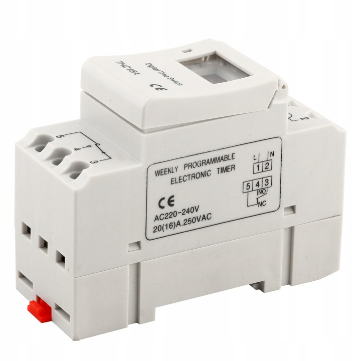 фото №6, Thc15a 220-240vac 20a цифровий програмований