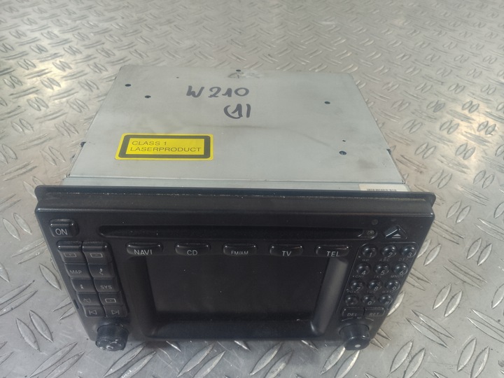 фото №1, Mercedes w210 радіо радіопрогравач a2108205489