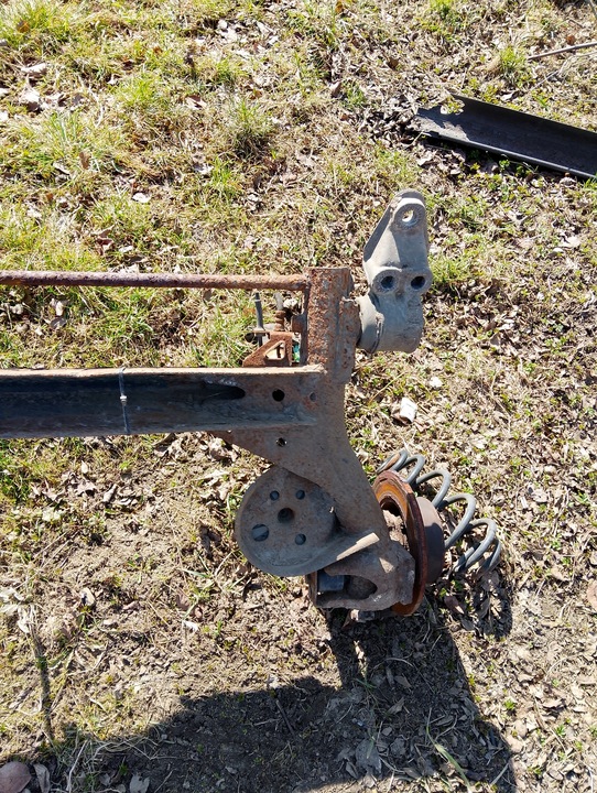 фото №3, Балка ось зад задняя sedan vw passat b5 fl рестайлинг