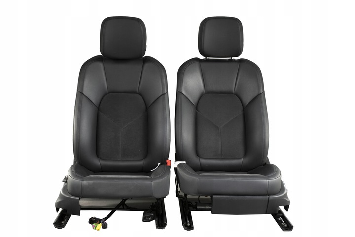 фото №8, Porsche macan сиденья skóropodobne чёрные алькантара