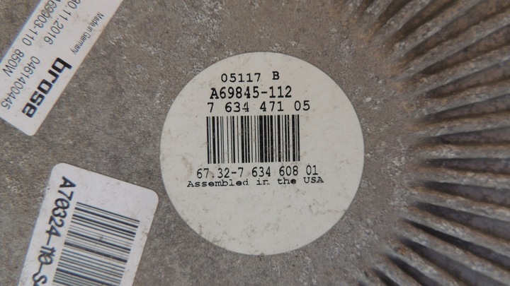 фото №5, Вентилятор радіатор bmw x5 f15