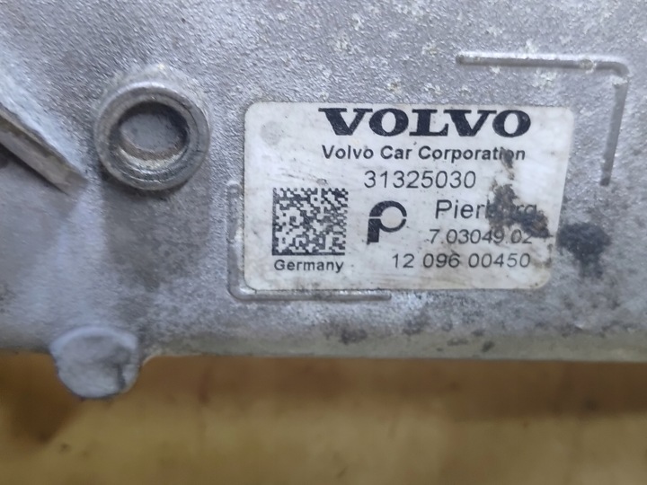 фото №7, Volvo v60 i 2.4 d5 клапан egr радіатор 31325030 215km 11-