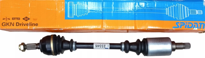 фото №1, Піввісь привідна ліва citroen ax saxo peugeot 106 ii