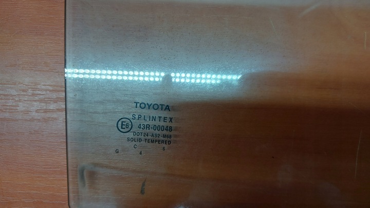 фото №6, Стекло правая правые зад зад toyota avensis t25 03-09 sedan