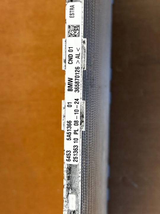 фото №4, Конденсатор кондиционера з odwadniaczem bmw (oem) 5a51366 f70 u06 u11 mini u25