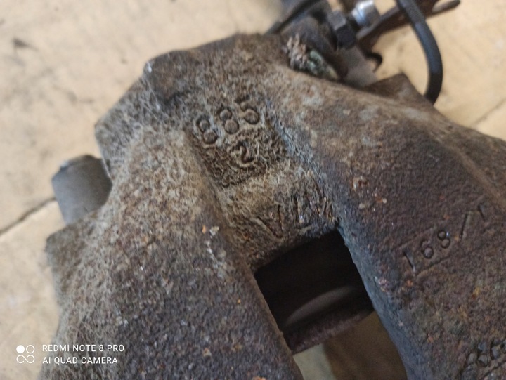 фото №5, Супорт праві перед 288 mm 2.0 tdi seat exeo