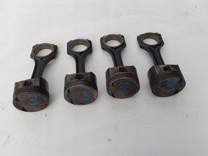 фото №1, Mercedes w203 1.8 компресор 271.946 поршень з шатуном