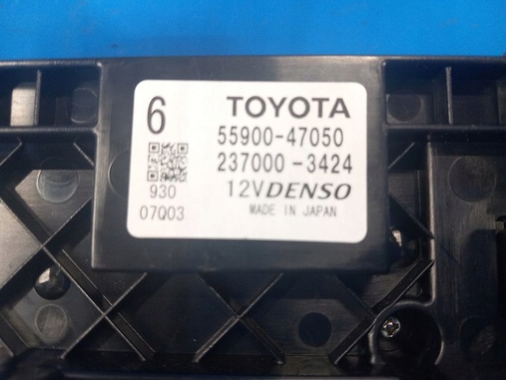 фото №5, Модуль керування обігрів toyota prius plus 11-14 5590047050