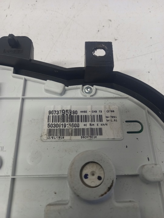 фото №6, Спидометр приборы peugeot 206 + 9673795980