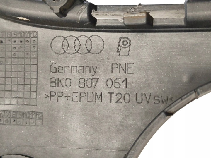 фото №14, Audi a4 b8 8k0 allroad 08-11 низ спойлер бампер перед передний
