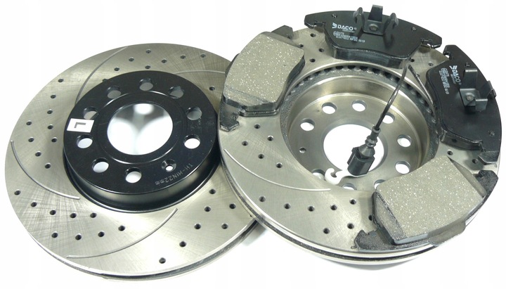 фото №1, Диски 288 гальмівні колодки do vw beetle caddy golf 5 6 7