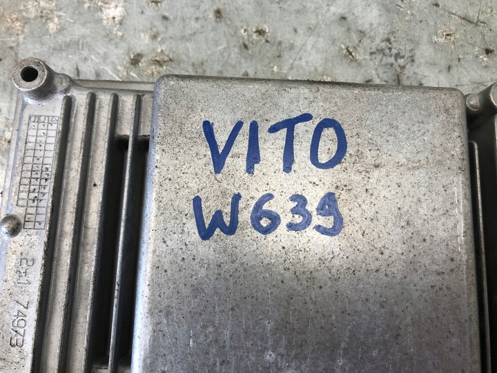 фото №6, Компьютер двигателя mercedes vito w639 2.2 cdi a6461500278