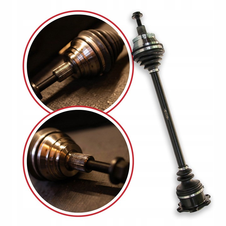 фото №5, Піввісь ліва audi a6 c5 4b 1.8 t 2.0 механічна коробка передач нова