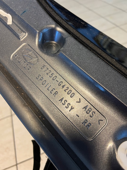 фото №7, Hyundai i30 iii 17- універсал спойлер спойлер кришки багажника колір z3g