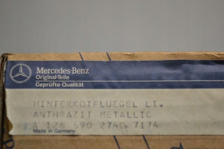 фото №10, Mercedes w126 se sel молдинг крила ліве зад