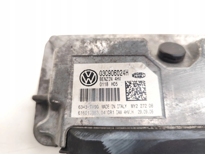 фото №7, Seat cordoba блок керування / модуль ecu 1.4 16v бензин 55kw 75 hp 03c906024h