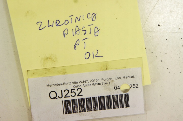 фото №6, Qj252 mercedes vito w447 1.6d поворотна опора праве зад