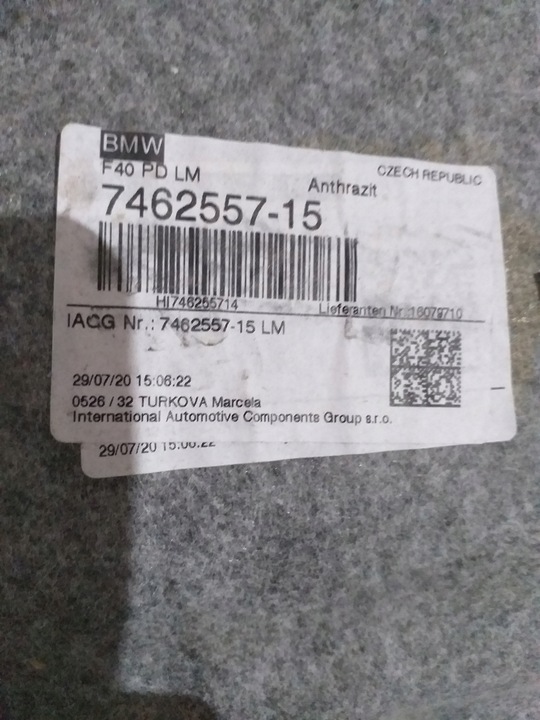 фото №11, Bmw 1 f40 m135i 19- потолок крыша панорамное зеркало 7462557