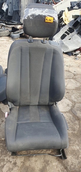 фото №5, Комплект сиденье диван ремни обивка багажника renault megane iii купе