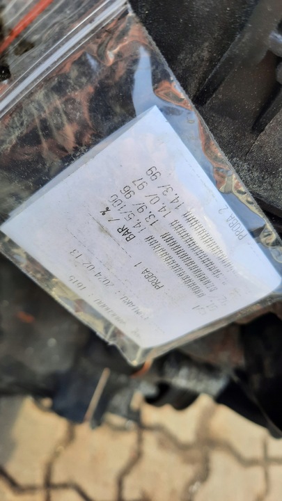 фото №9, Двигун стійка 1.6 z16xep opel meriva astra h vectra c zafira a вимірювання