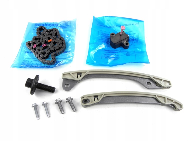 фото №12, Оригінал набір ланцюга розподільний вал renault 0.9 1.2 1.4 tce - 130c12345r