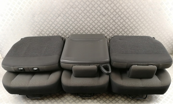 фото №9, Сиденье сиденья задние левый правый средний isofix renault grand scenic ii 2 03-
