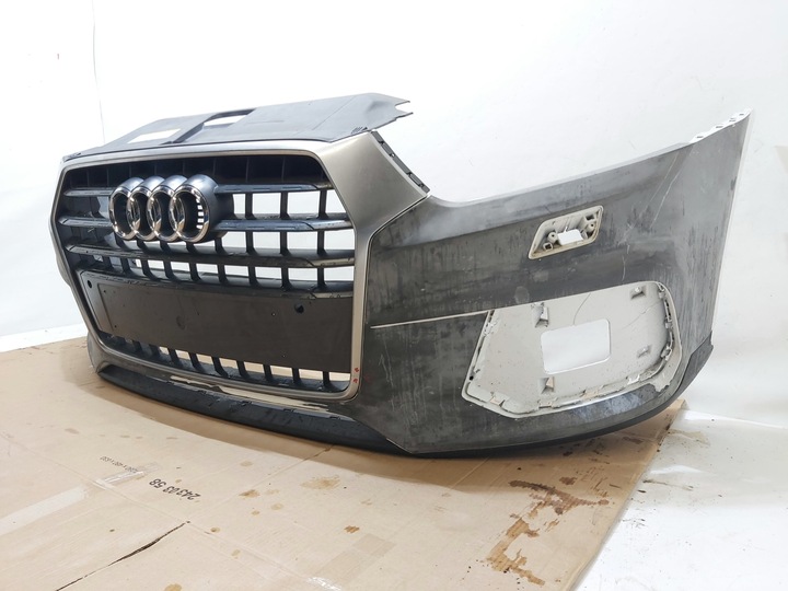 фото №8, Бампер перед переднее решётка радиатора защита audi q3 8u рестайлинг