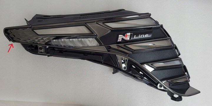 фото №1, Лампа права перед drl led hyundai tucson iv n-line nx4en 2020- 92208-n7400