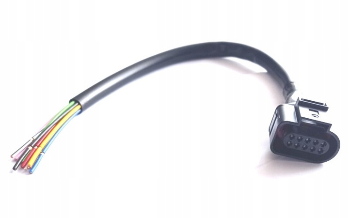 фото №1, Соединитель жгут 1j0973715 з проводами штекер 10 pin