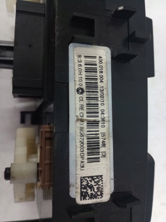 фото №8, Citroen ds3 панель кондиціонера 400018004 n5672003dp європа