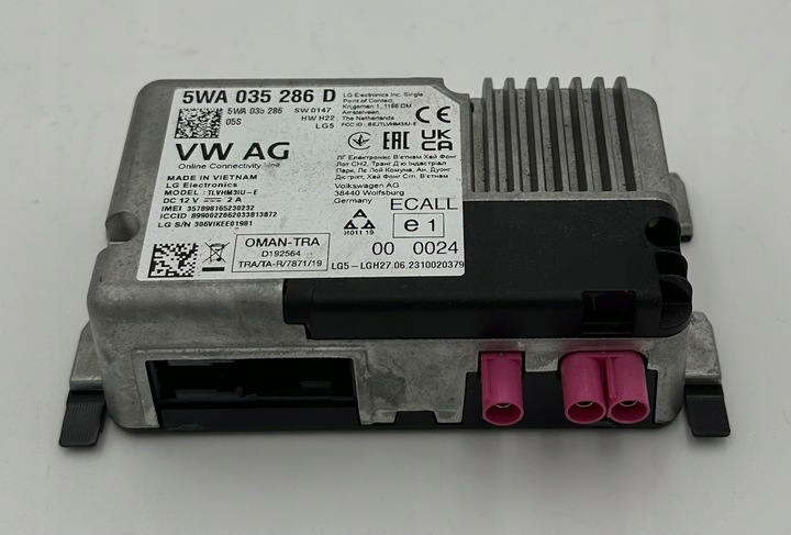 фото №1, Модуль vw audi 5wa035286d
