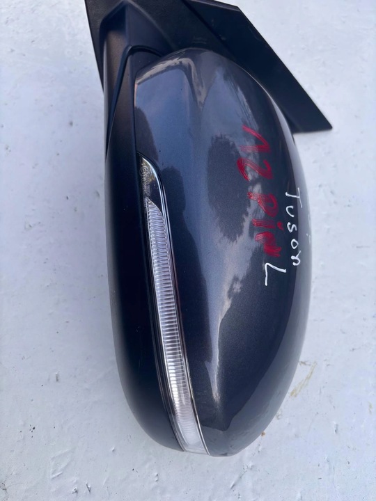 фото №7, Зеркало перед левый левая hyundai tucson iii 15-20r цвет z3g , 12 pin