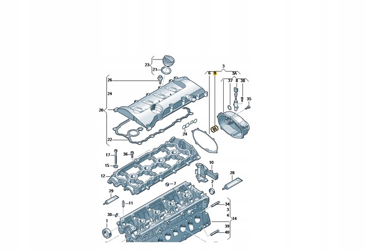 фото №1, Набор кольца регулятора audi 06f198107a aso