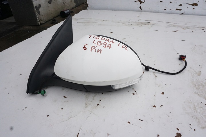 фото №1, Дзеркало ліві 6 pin volkswagen tiguan 5n fl lb9a