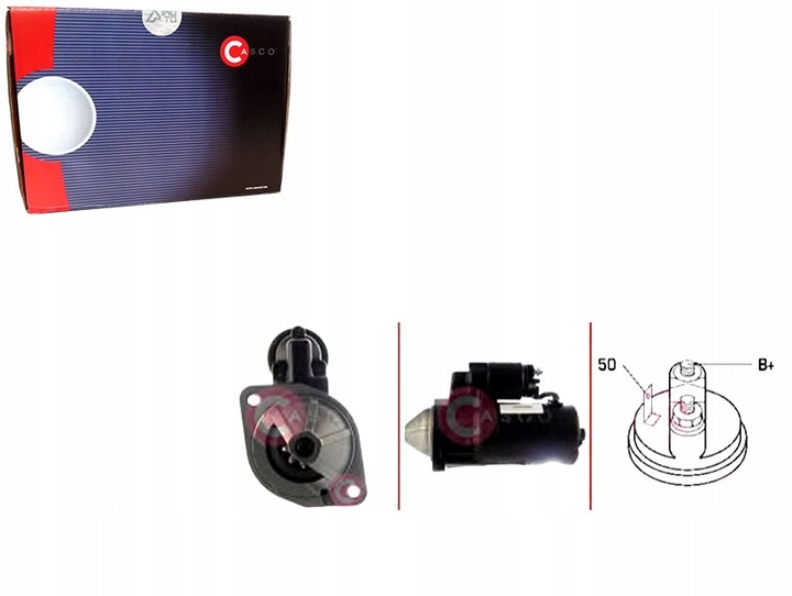 фото №1, Casco стартер nissan serena 2.3 d c23m