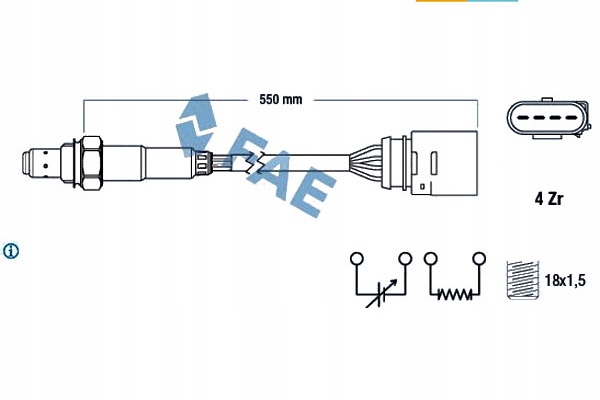 фото №10, Лямбда-зонд fae 77150 036906262f