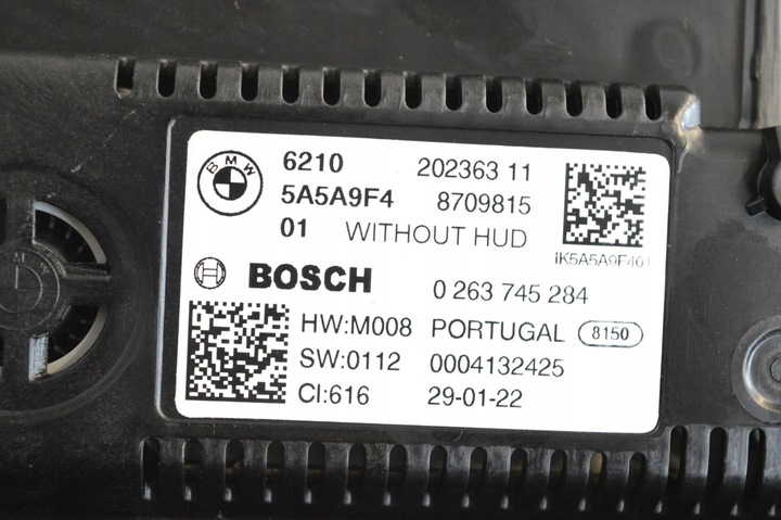 фото №6, Bmw 3 g20 g21 2022 спідометр  / спідометр