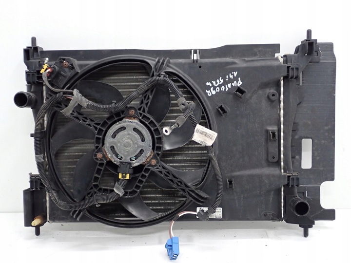 фото №1, Радиаторов воды вентилятор европа fiat punto evo 1.4i 09r