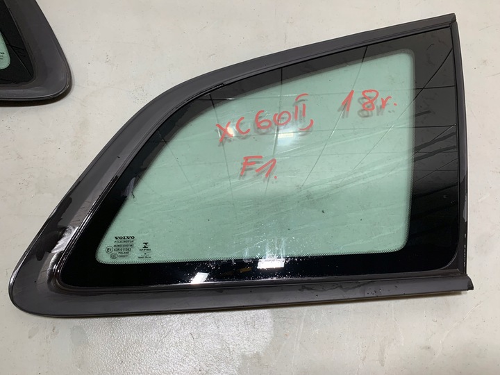 фото №1, Volvo xc60 ii скло задня права кузовна 18r.