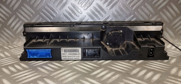 фото №8, Bmw 5 e60 e61 e63 панель управление воздуховод кондиционера high 6942684 03-06r