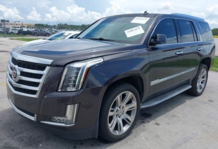фото №11, P2 cadillac escalade iv 2014 - сидіння лівий зад ii ряд чорний l0263818